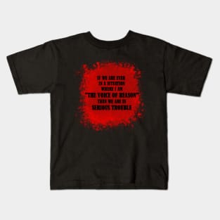 Voice of reason Kids T-Shirt